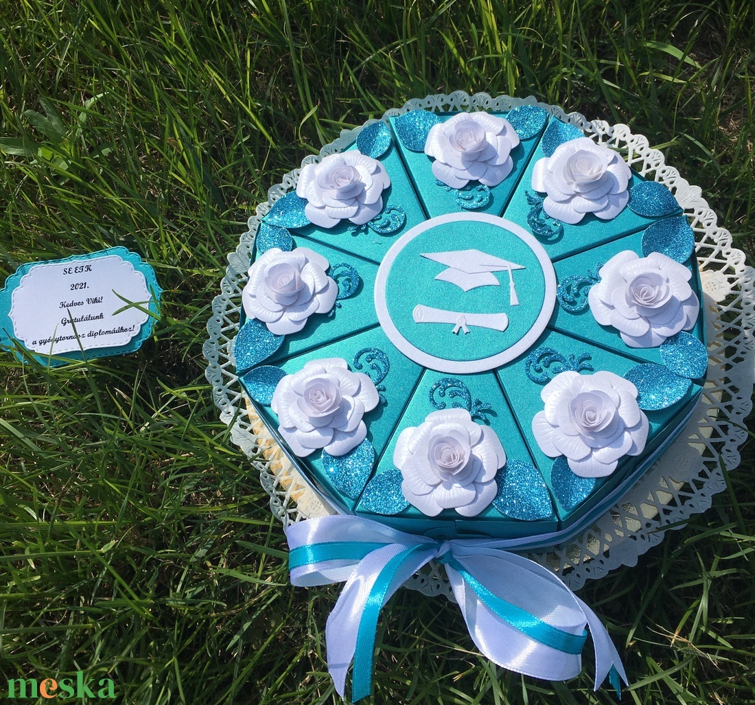Pénzajándék átadó torta diplomaosztóra - otthon & életmód - papír, írószer - ajándékozás kellékei - papírtorta - Meska.hu Pénzajándék átadó torta diplomaosztóra - otthon & életmód - papír, írószer - ajándékozás kellékei - papírtorta - Meska.hu