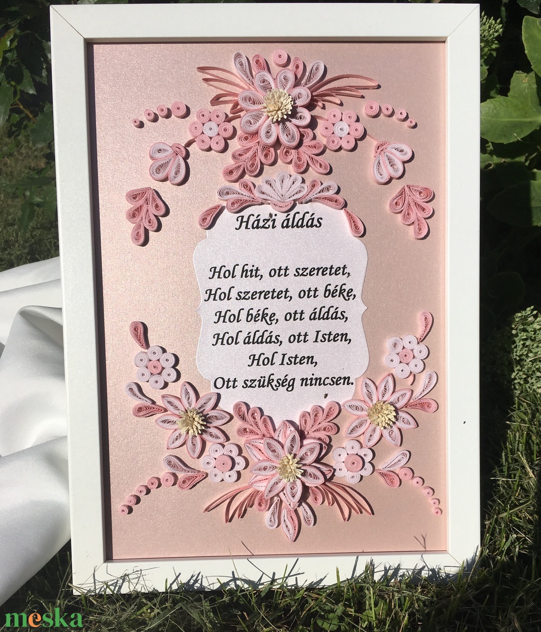 Házi áldás barack árnyalatokban - otthon & életmód - vallás - házi áldás - Meska.hu Házi áldás barack árnyalatokban - otthon & életmód - vallás - házi áldás - Meska.hu
