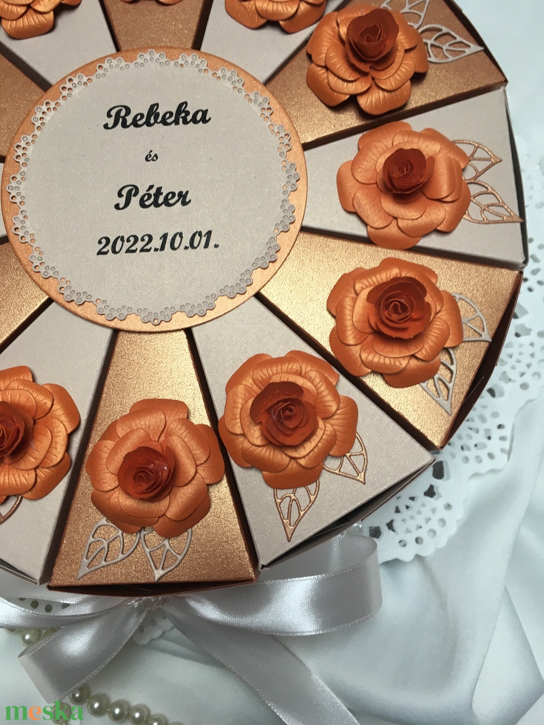Nászajándék átadó torta őszi esküvőre - esküvő - emlék & ajándék - nászajándék - esküvői pénzátadó boríték, kártya - Meska.hu Nászajándék átadó torta őszi esküvőre - esküvő - emlék & ajándék - nászajándék - esküvői pénzátadó boríték, kártya - Meska.hu