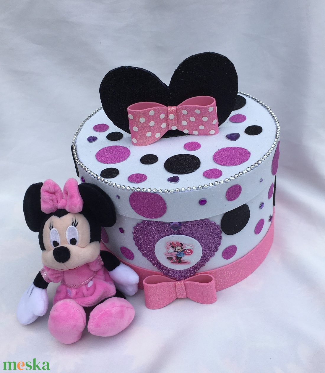 Minnie egeres torta kislányoknak - játék & sport - babalátogató ajándékcsomag - Meska.hu Minnie egeres torta kislányoknak - játék & sport - babalátogató ajándékcsomag - Meska.hu