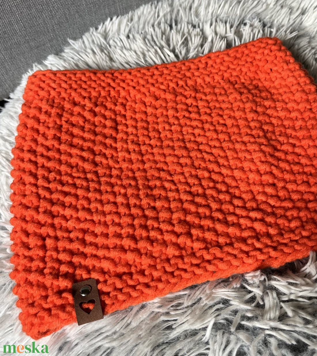 Kötött csősál vadászhölgyeknek (is) - ruha & divat - sál, sapka, kendő - sál - Meska.hu