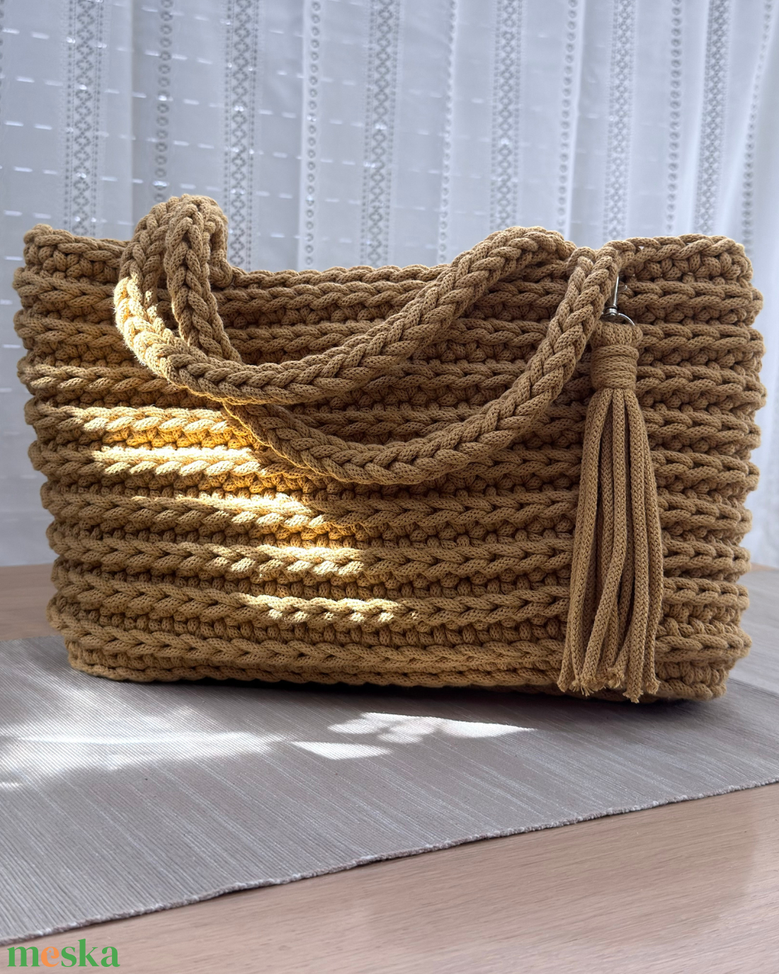 Daisy � horgolt váll- és kézitáska  - táska & tok - kézitáska & válltáska - kézitáska - Meska.hu