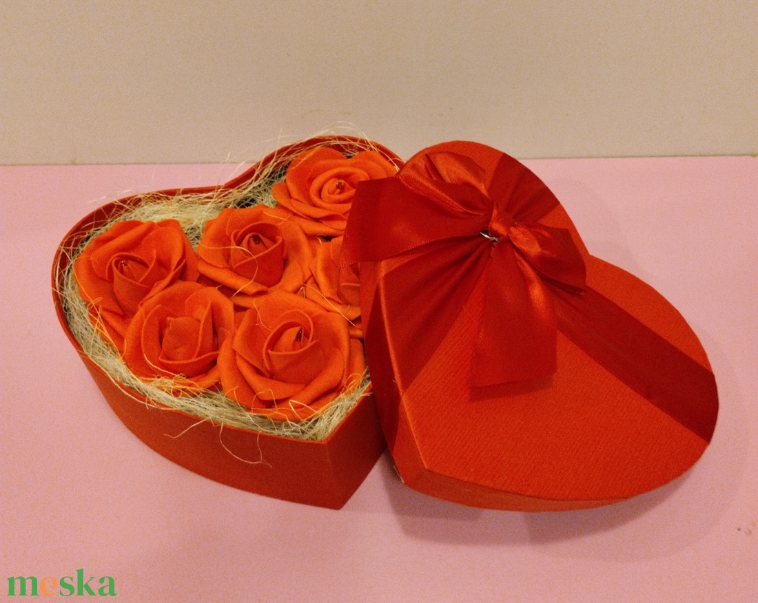 Szívbe Zárt Boldogság rózsabox - otthon & életmód - dekoráció - Meska.hu