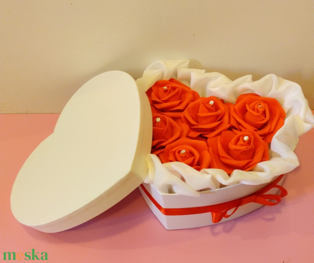 Szerelem Tüze rózsabox - otthon & életmód - dekoráció - Meska.hu