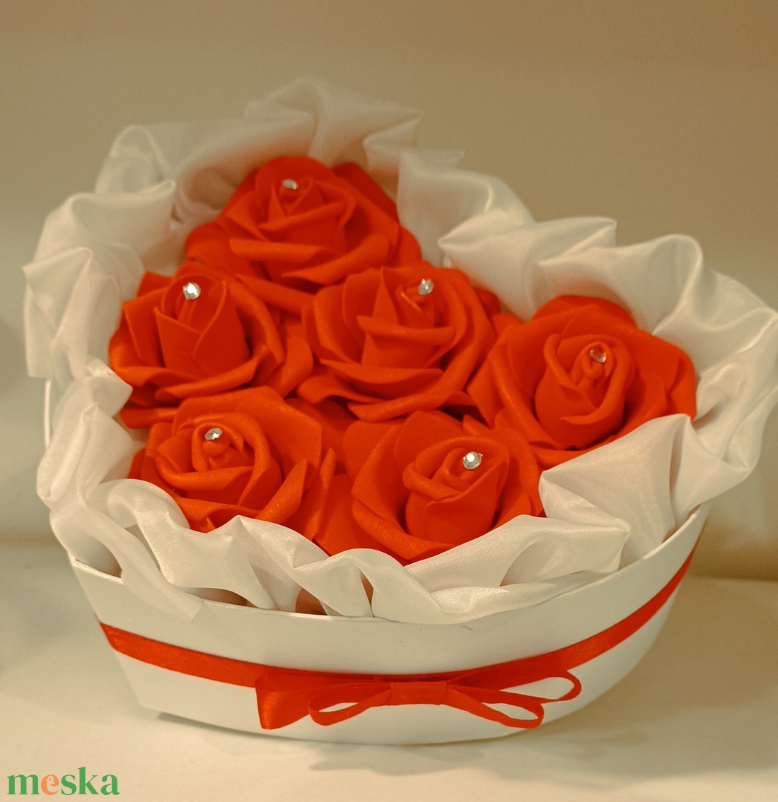 Szerelem Tüze rózsabox - otthon & életmód - dekoráció - Meska.hu