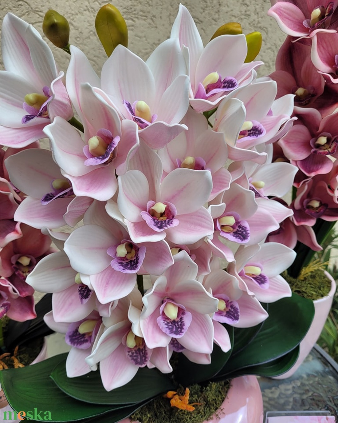 Csónakorchidea dekoráció - otthon & életmód - dekoráció - virágdísz és tartó - csokor & virágdísz - Meska.hu Csónakorchidea dekoráció - otthon & életmód - dekoráció - virágdísz és tartó - csokor & virágdísz - Meska.hu