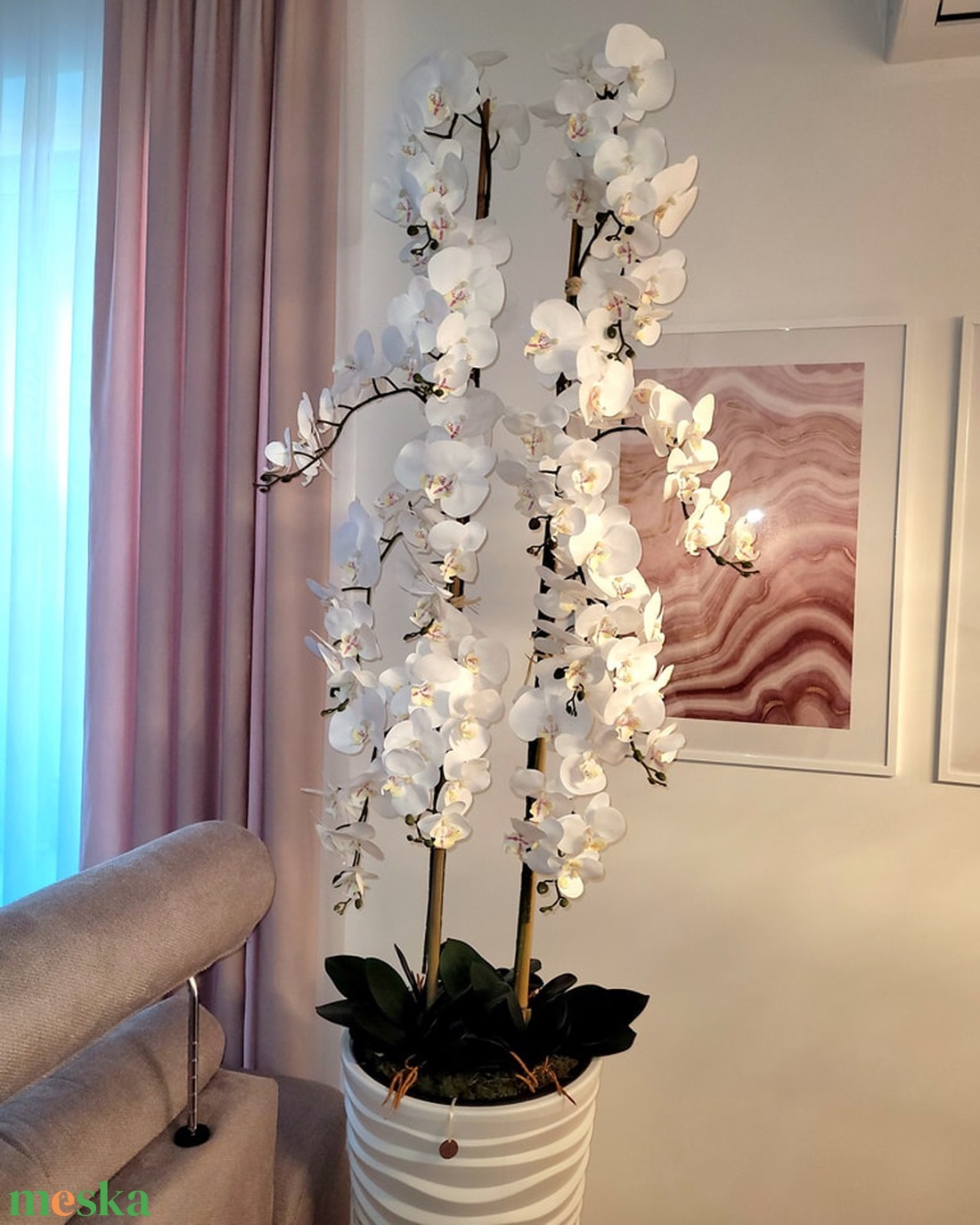 Orchidea lakásdekoráció, Üzletdekoráció - otthon & életmód - dekoráció - virágdísz és tartó - virágállvány - Meska.hu Orchidea lakásdekoráció, Üzletdekoráció - otthon & életmód - dekoráció - virágdísz és tartó - virágállvány - Meska.hu