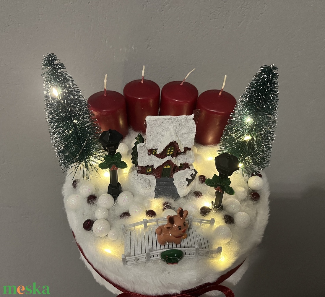 Magic of December - karácsony - adventi díszek - adventi asztaldísz - Meska.hu