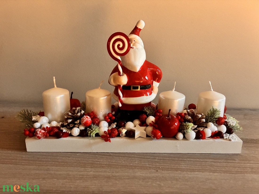 Téli áldás - karácsony - adventi díszek - adventi asztaldísz - Meska.hu