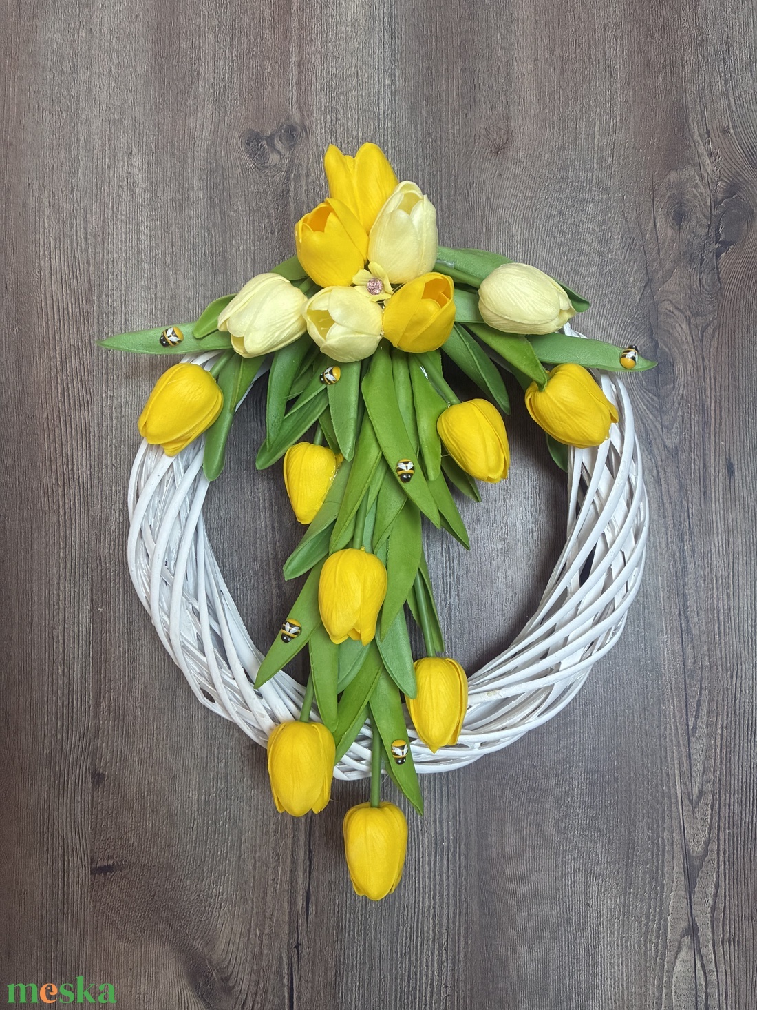 Tavaszi ajtódísz - otthon & életmód - dekoráció - ajtó- és ablak dekoráció - ablakdísz - Meska.hu