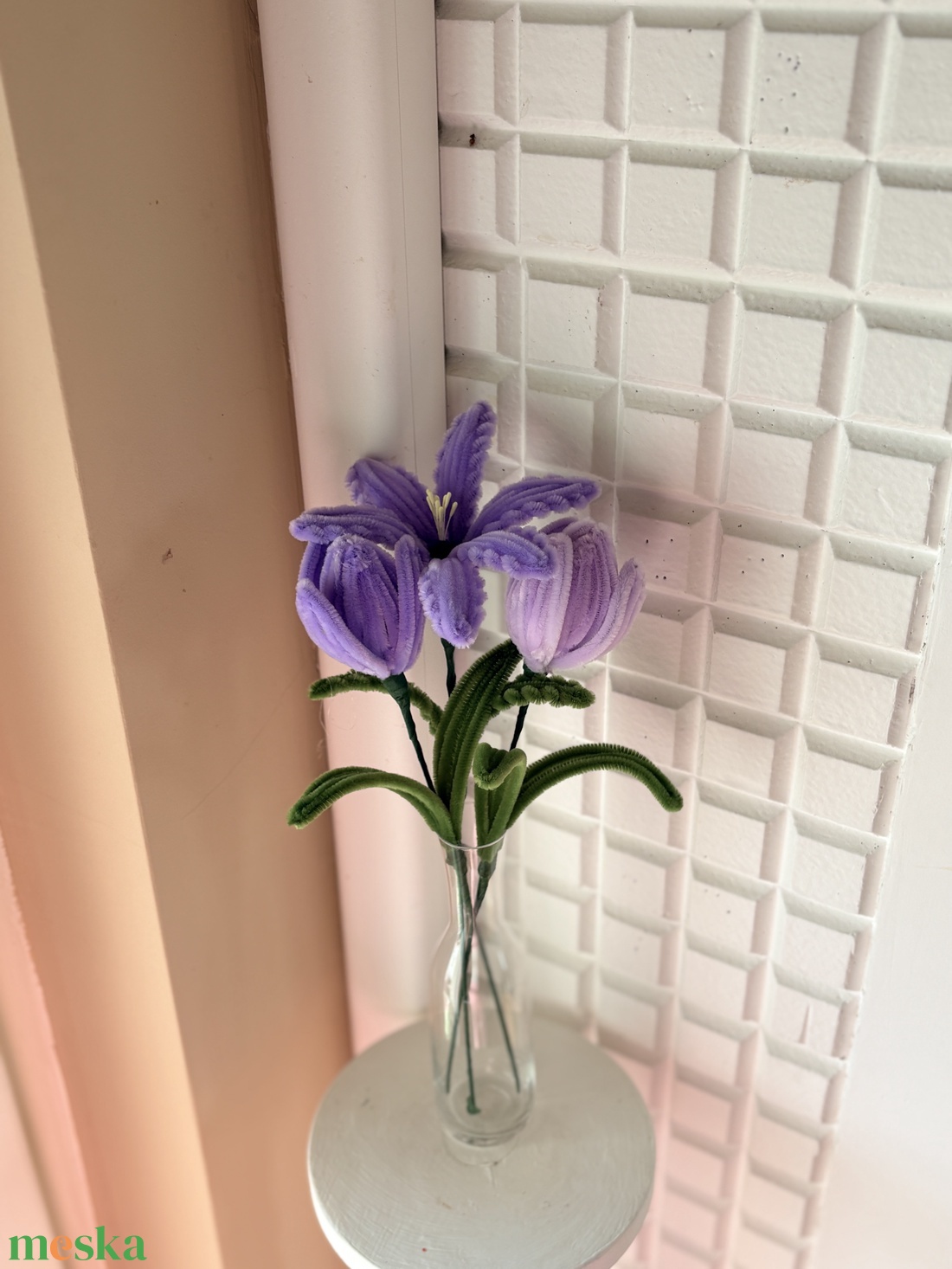 Zsenília virágok - otthon & életmód - virágdekoráció - virágdíszek - asztali virágdísz - Meska.hu