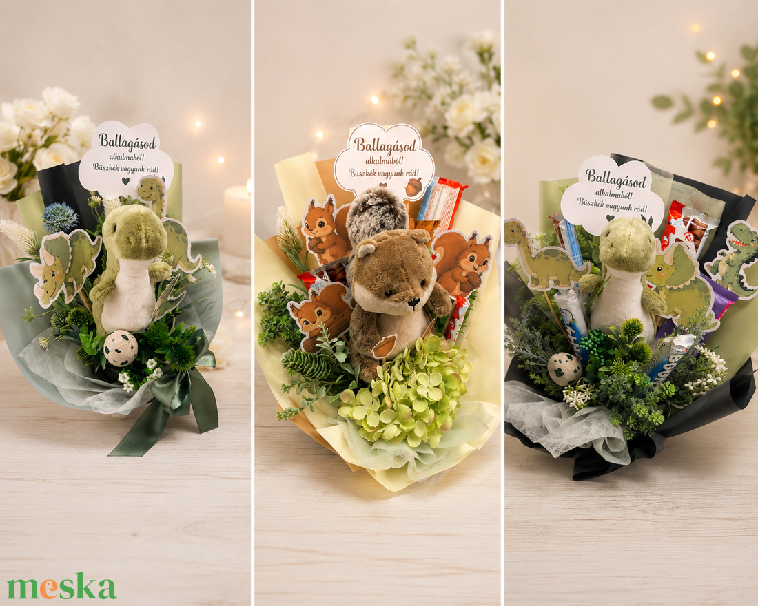 Ballagási csokor - otthon & életmód - virágdekoráció - virágok - virágcsokor - Meska.hu