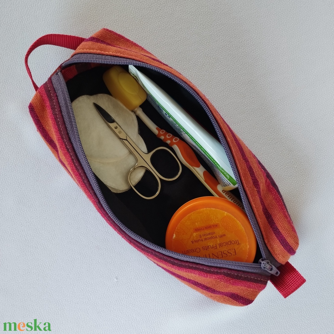 Neszesszer/tolltartó PurpleSunset  - otthon & életmód - papír, írószer - tolltartó & ceruzatekercs - Meska.hu