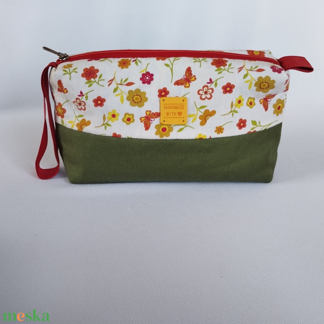 Neszesszer - KhakiButterfly - baba - mama - pelenkázó, babafürdető kellékek - pelenkázó neszeszer, pelenkatartó - Meska.hu