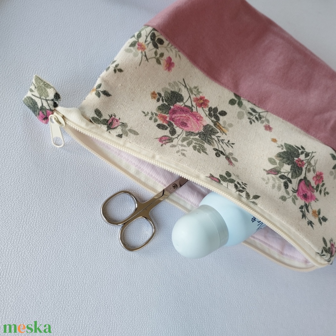 Neszesszer - MályvaRózsa - baba - mama - pelenkázó, babafürdető kellékek - pelenkázó neszeszer, pelenkatartó - Meska.hu