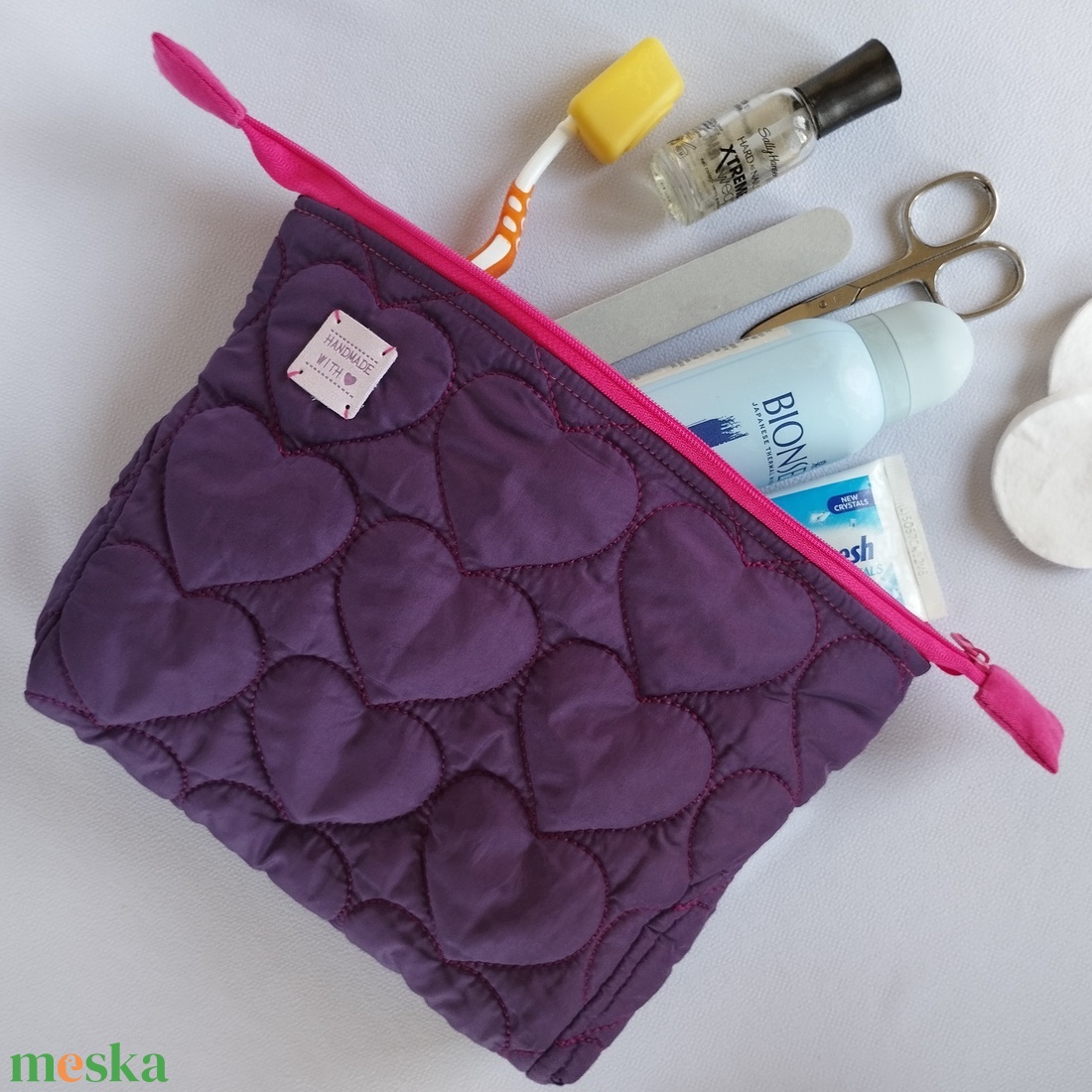 Neszesszer - PurpleLove - táska & tok - neszesszer - Meska.hu