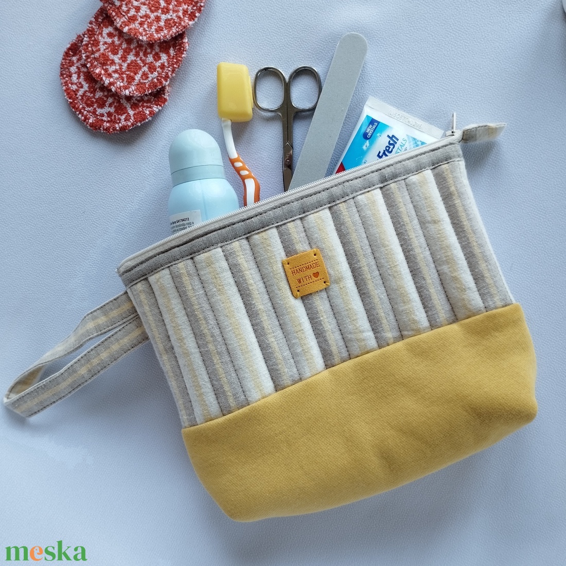 Neszesszer - Okker - táska & tok - neszesszer - Meska.hu