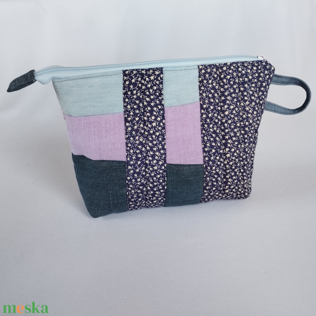 Neszesszer - BluePurpleFlower - táska & tok - neszesszer - Meska.hu