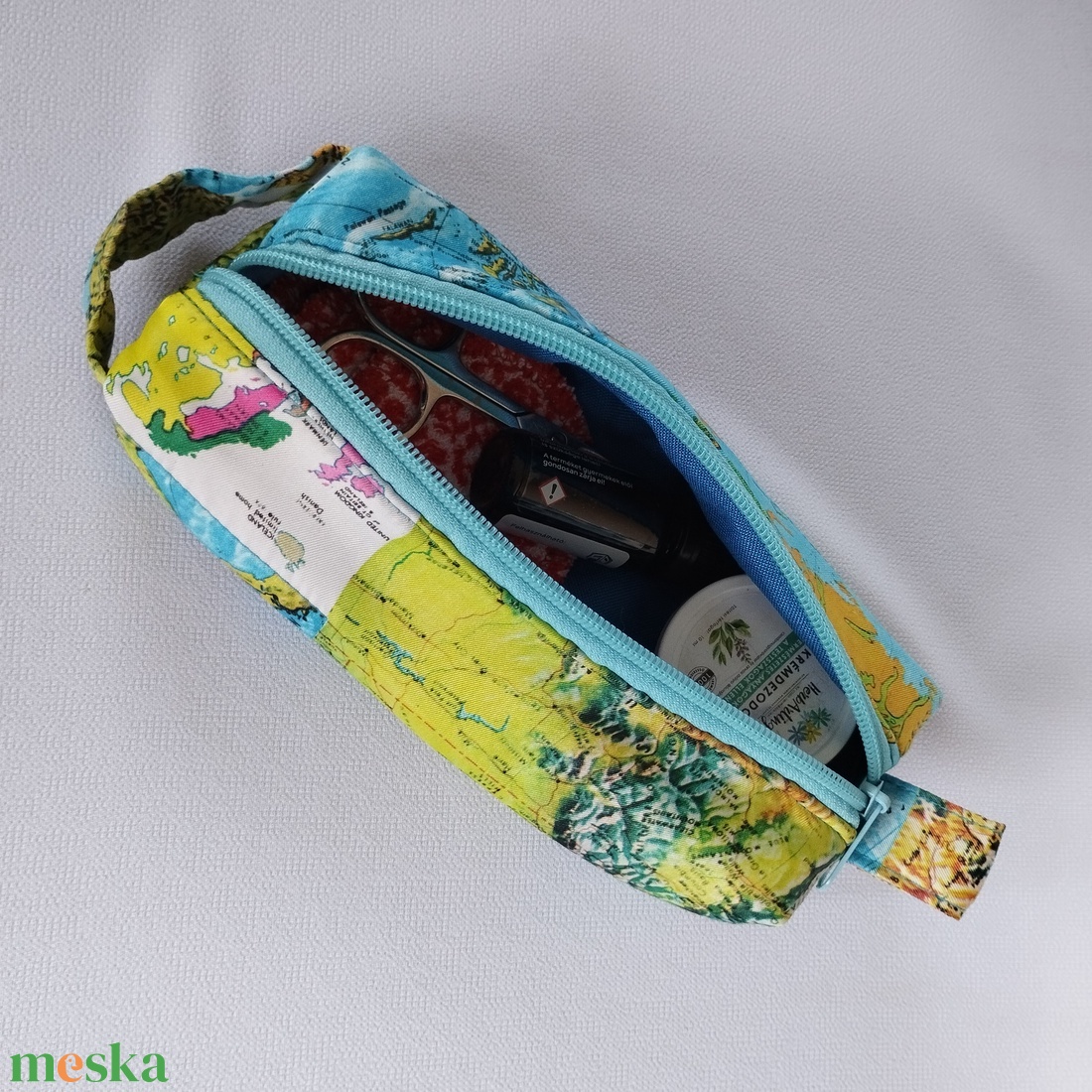 Tolltartó/neszesszer - Map - otthon & életmód - papír, írószer - tolltartó & ceruzatekercs - Meska.hu