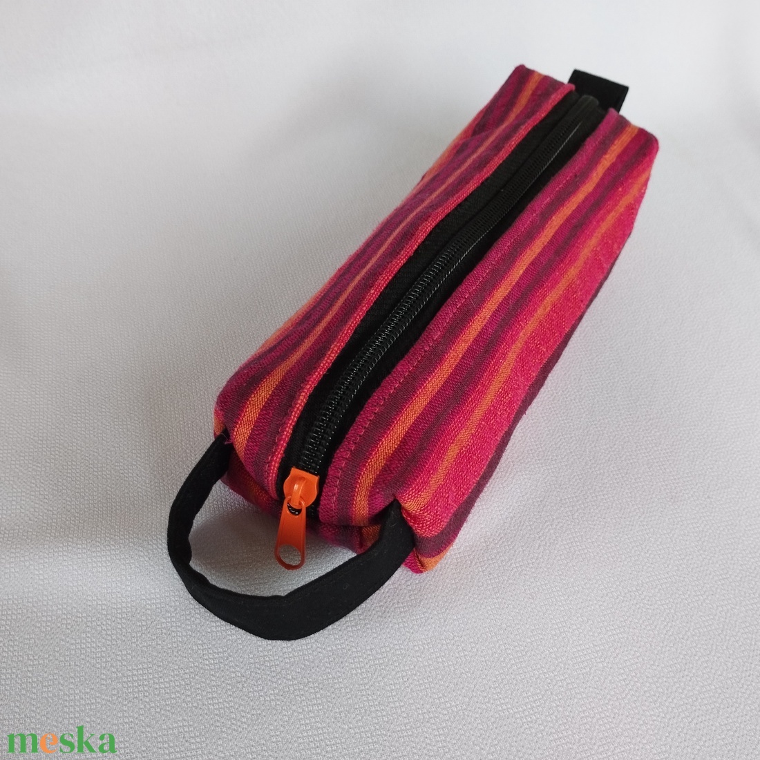 Neszesszer-tolltartó -OrangeSunset - otthon & életmód - papír, írószer - tolltartó & ceruzatekercs - Meska.hu