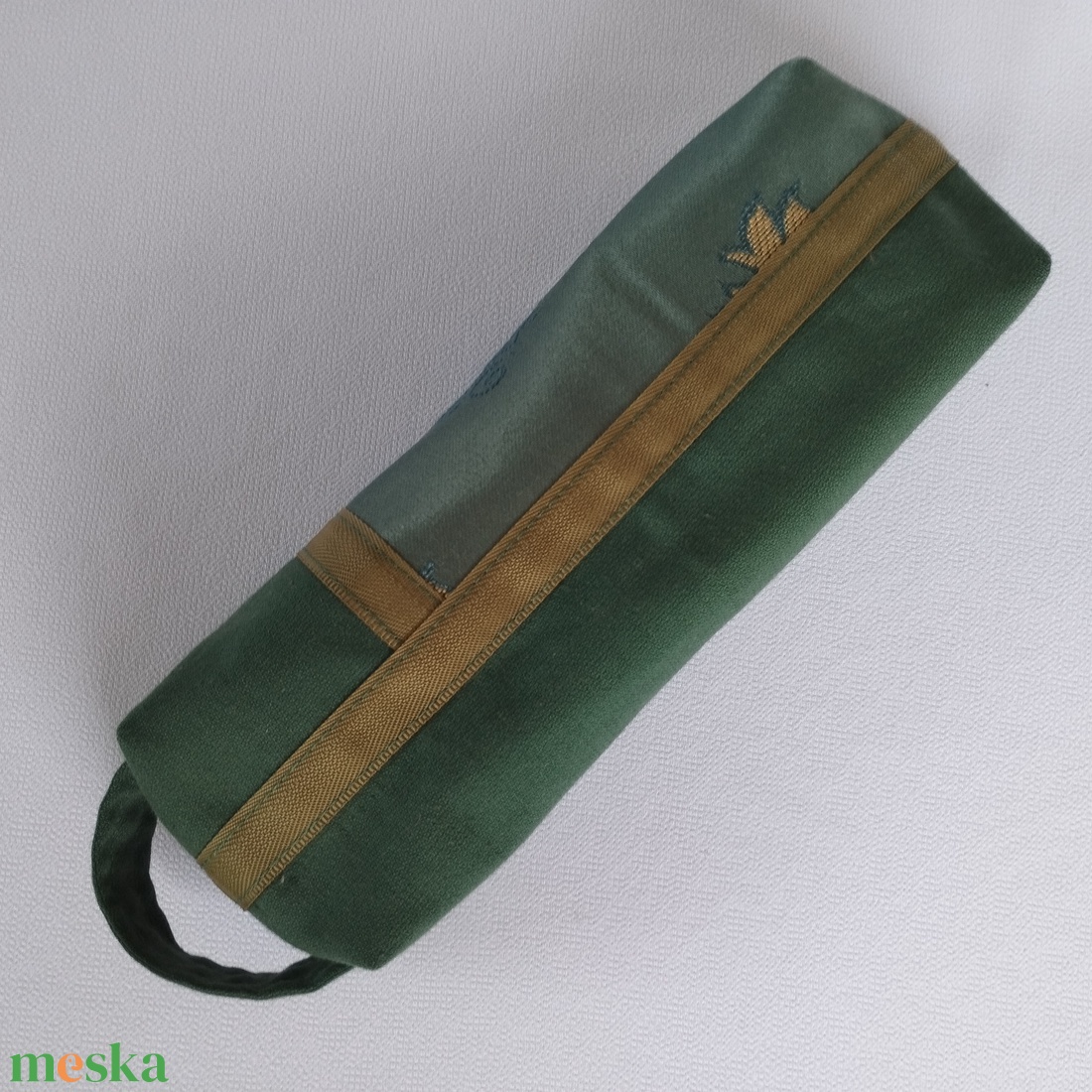 Neszesszer/tolltartó - GreenGold2 - otthon & életmód - papír, írószer - tolltartó & ceruzatekercs - Meska.hu