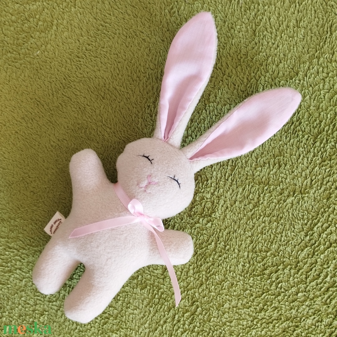 Nyuszi - Mia - játék & sport - plüssállat & játékfigura - nyuszi - Meska.hu