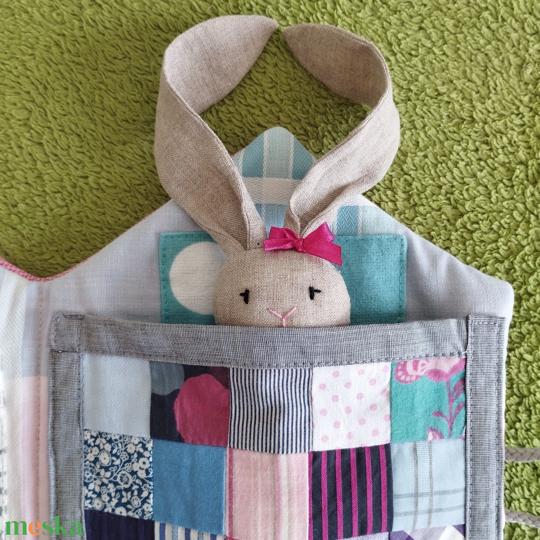 Viola Nyuszi Háza - játék & sport - baba & babaház - öltöztethető baba - Meska.hu