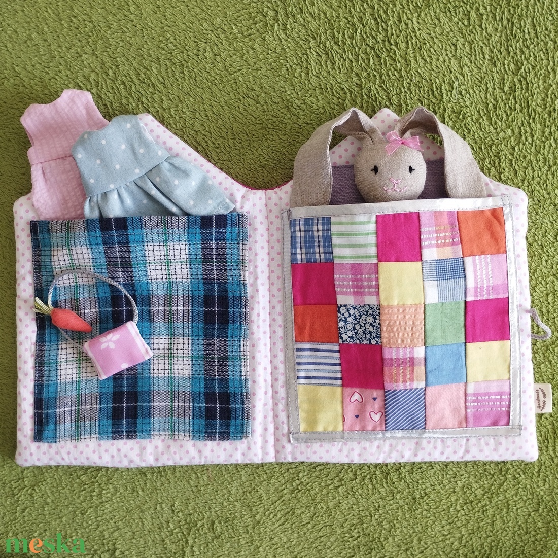 Barbi Nyuszi Háza - játék & sport - baba & babaház - öltöztethető baba - Meska.hu