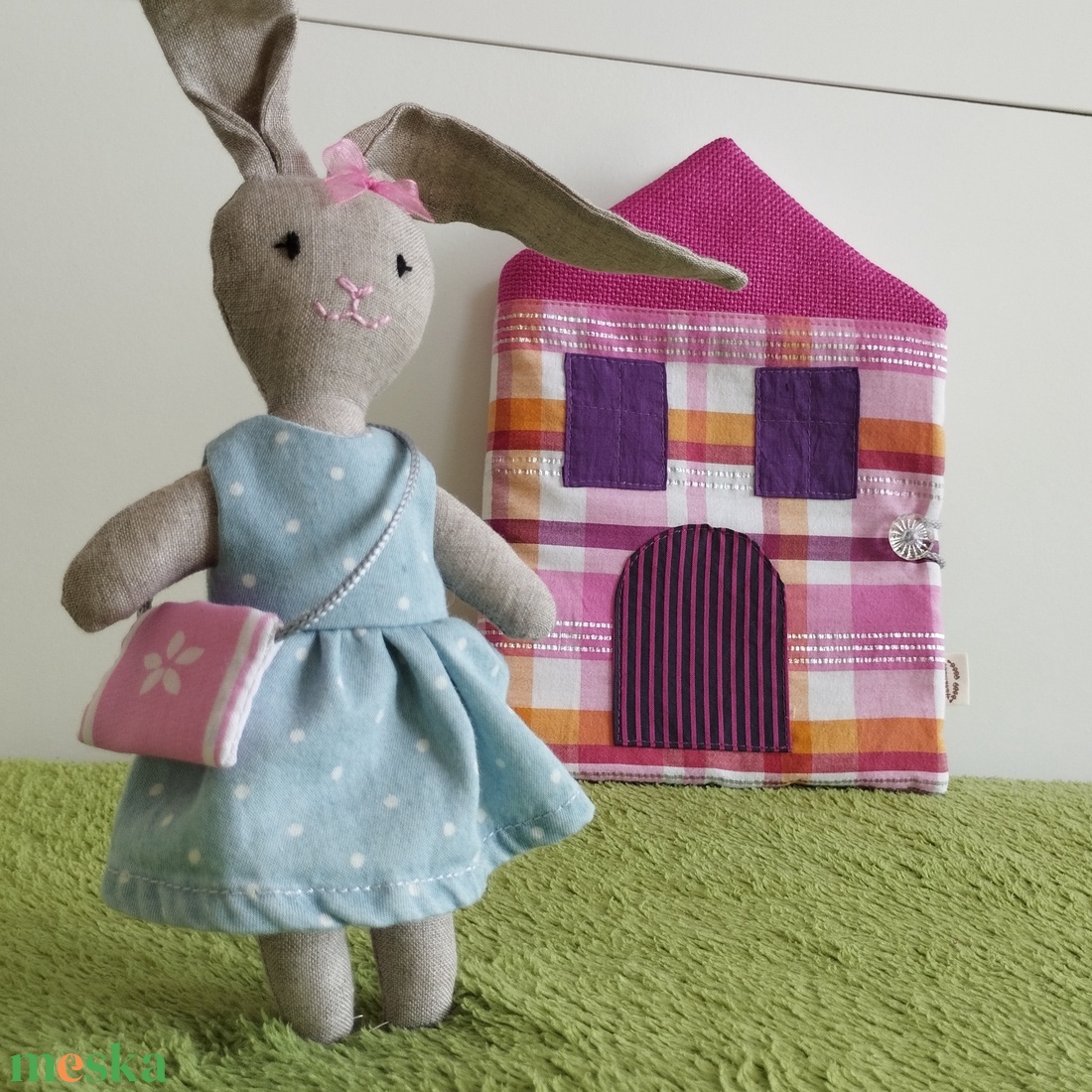 Barbi Nyuszi Háza - játék & sport - baba & babaház - öltöztethető baba - Meska.hu