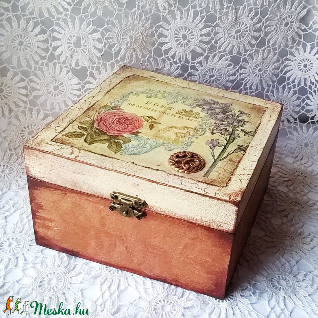 Vintage doboz -  - Meska.hu