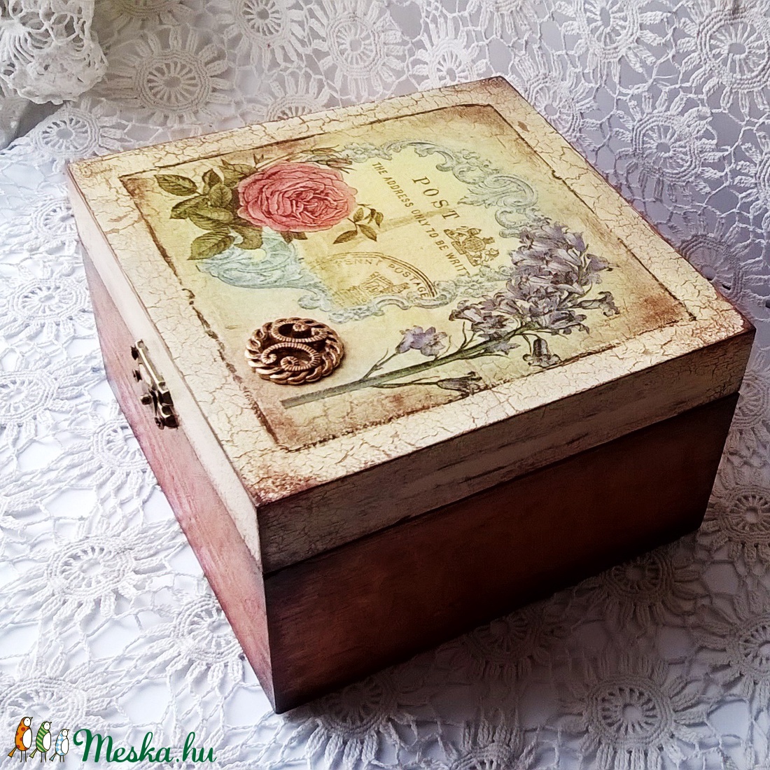 Vintage doboz -  - Meska.hu