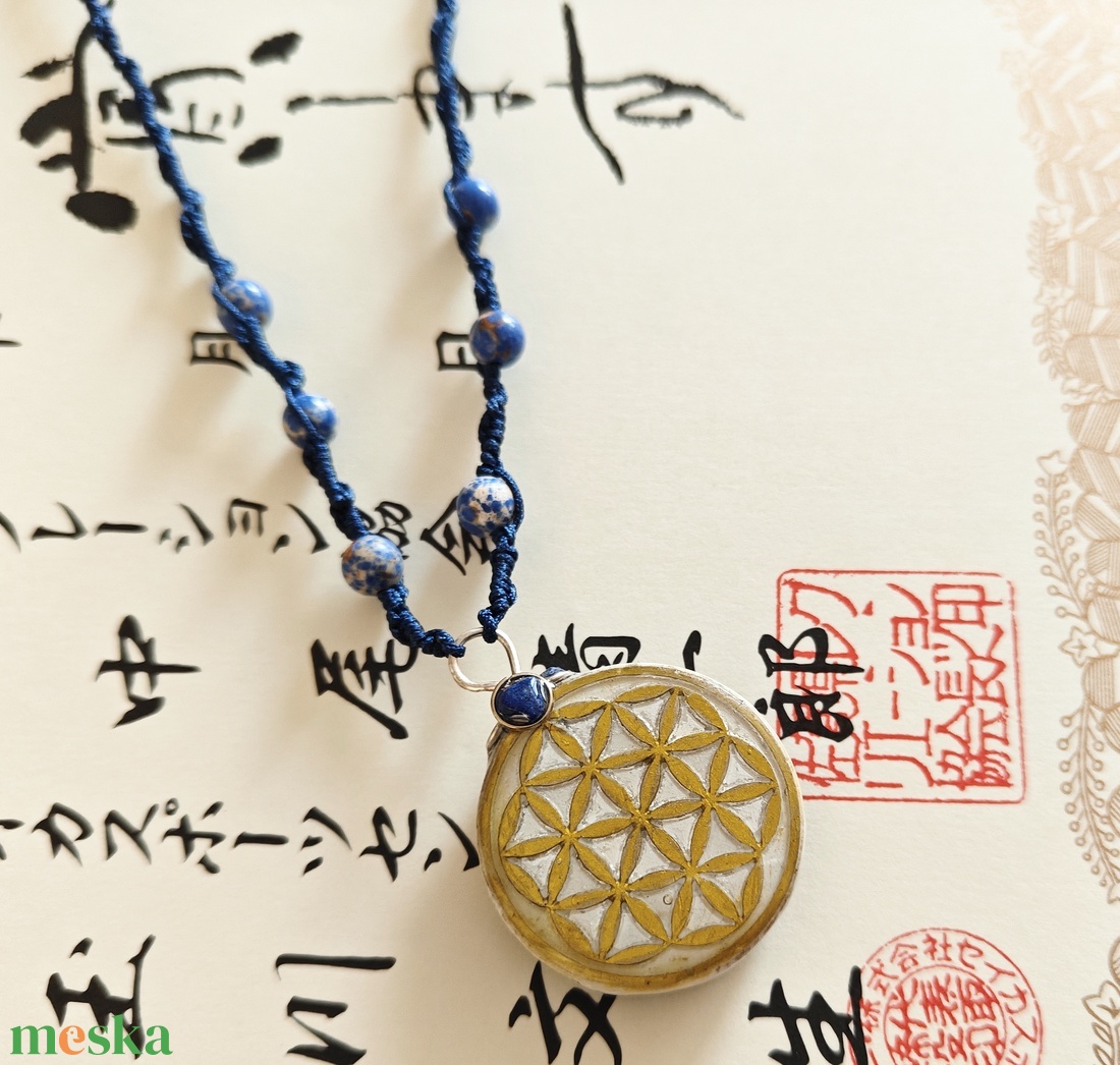 ORGONIT, harmónia lapis lazuli, pirit, szodalit ásvány nyaklánc - ékszer - nyaklánc - medálos nyaklánc - Meska.hu ORGONIT, harmónia lapis lazuli, pirit, szodalit ásvány nyaklánc - ékszer - nyaklánc - medálos nyaklánc - Meska.hu