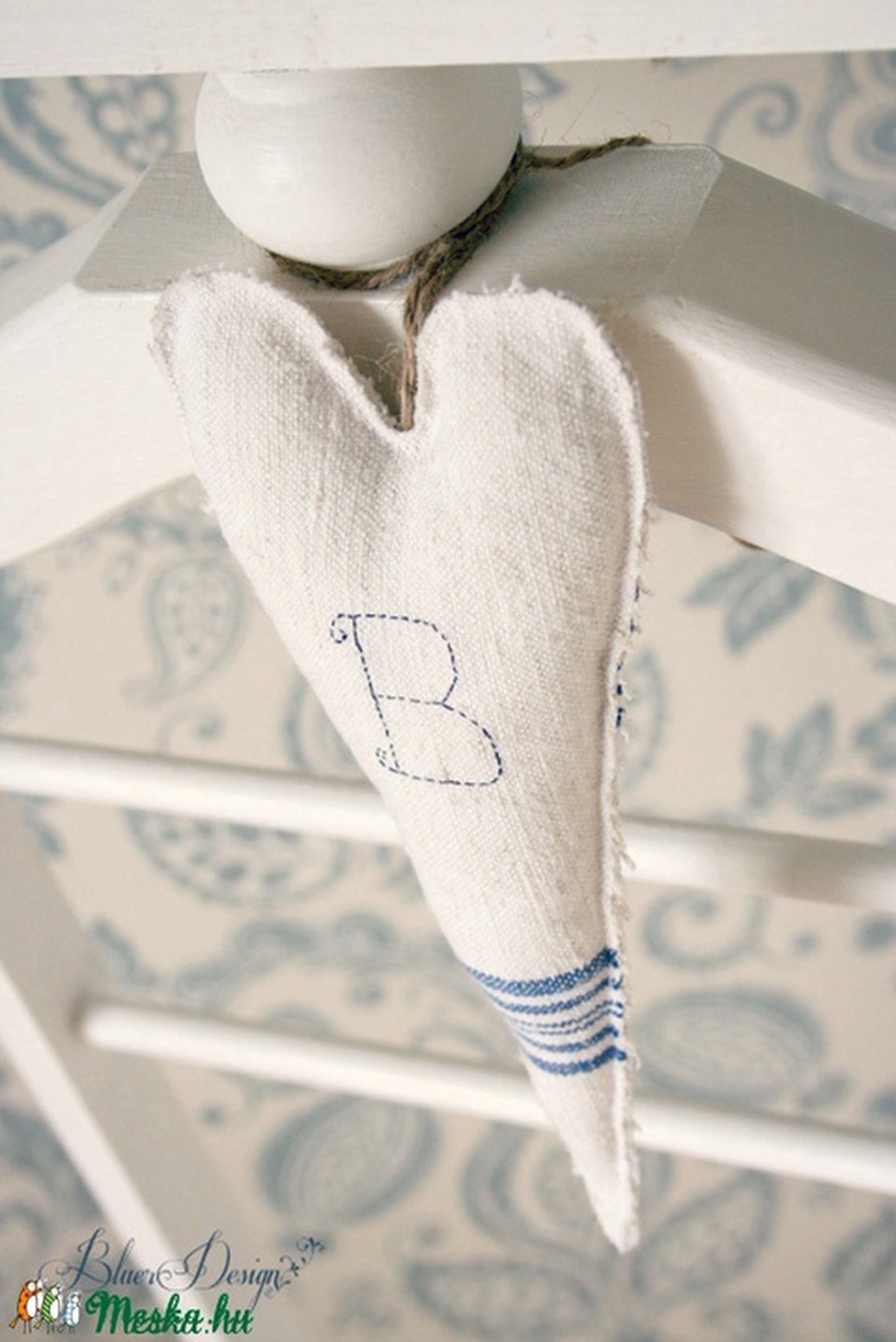 Akció! Vintage fa festett szobainas - french country style  -  - Meska.hu