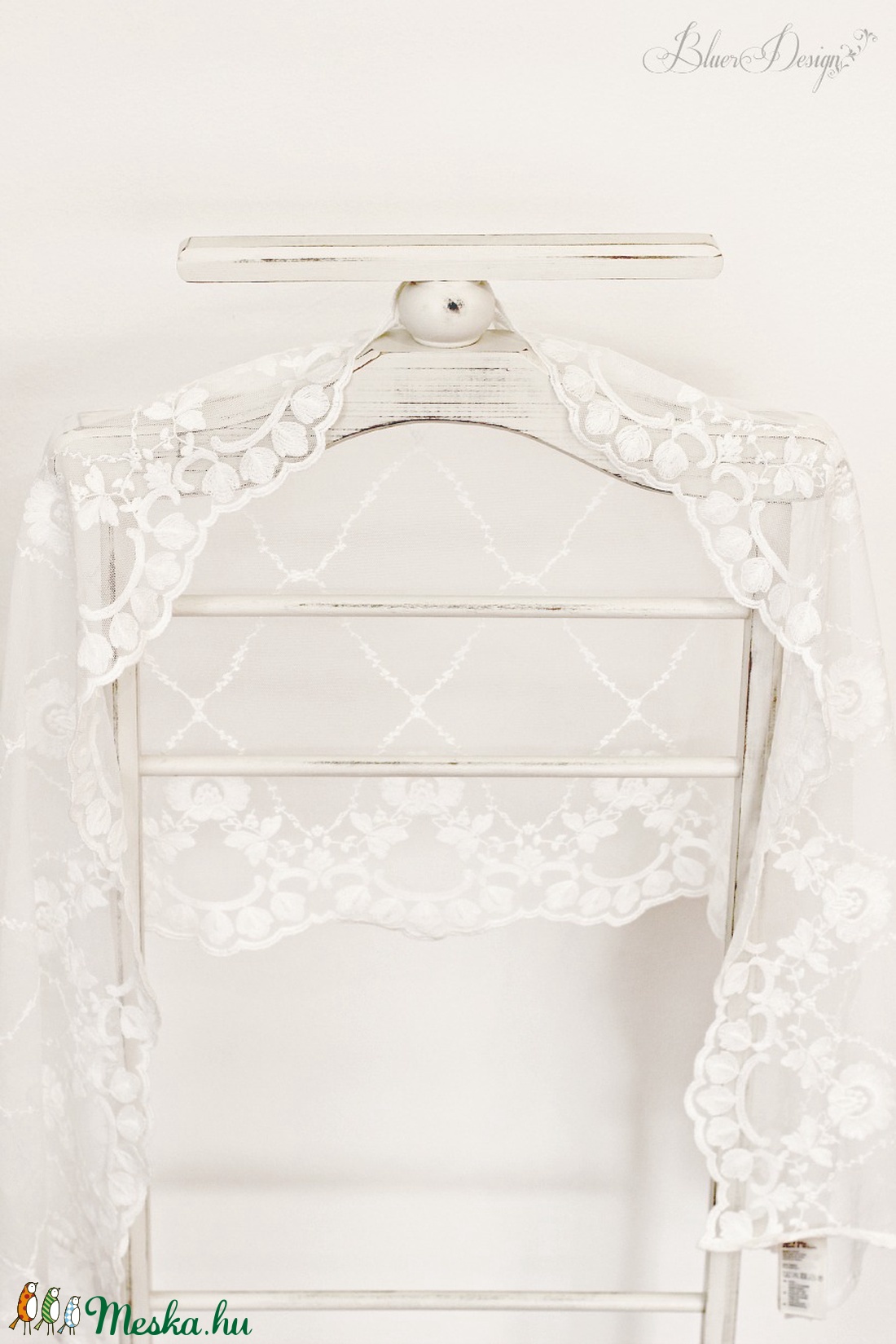 Akció! Vintage fa festett szobainas - provence-i stílusban -  - Meska.hu