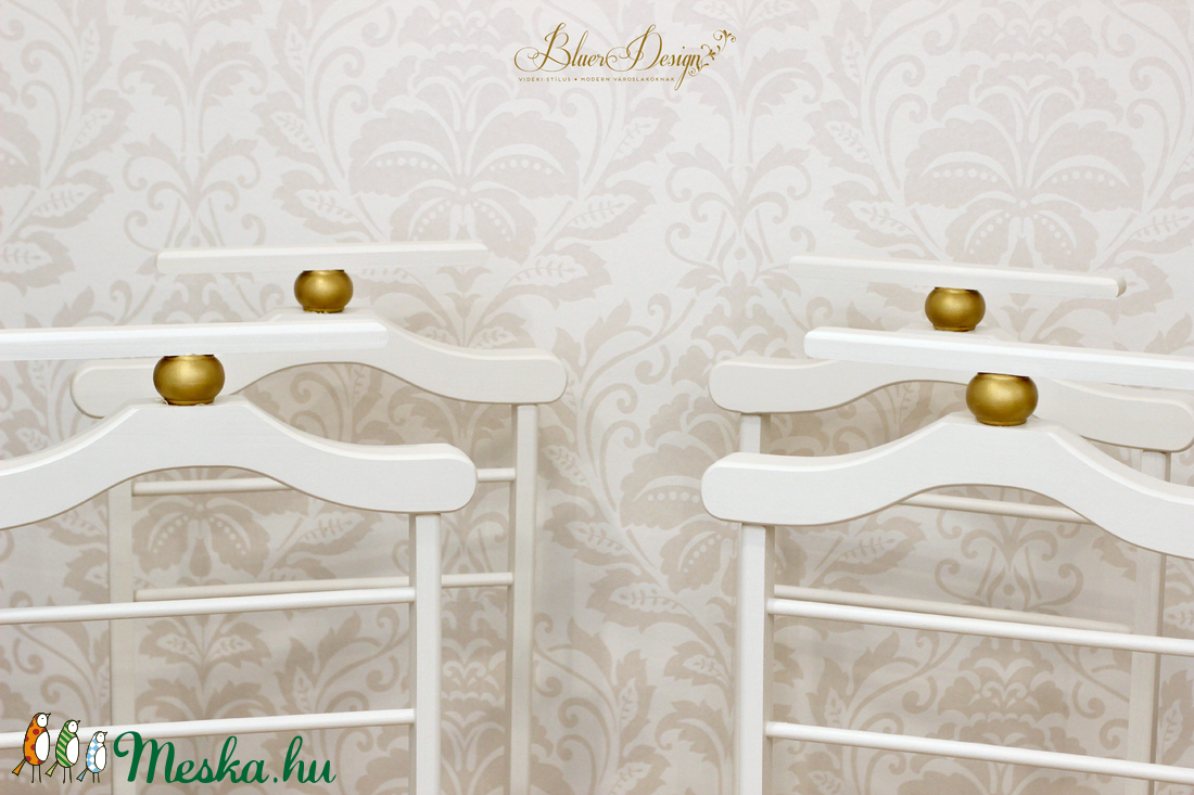 Akció! Vintage fa festett szobainas - provence-i stílusban -  - Meska.hu