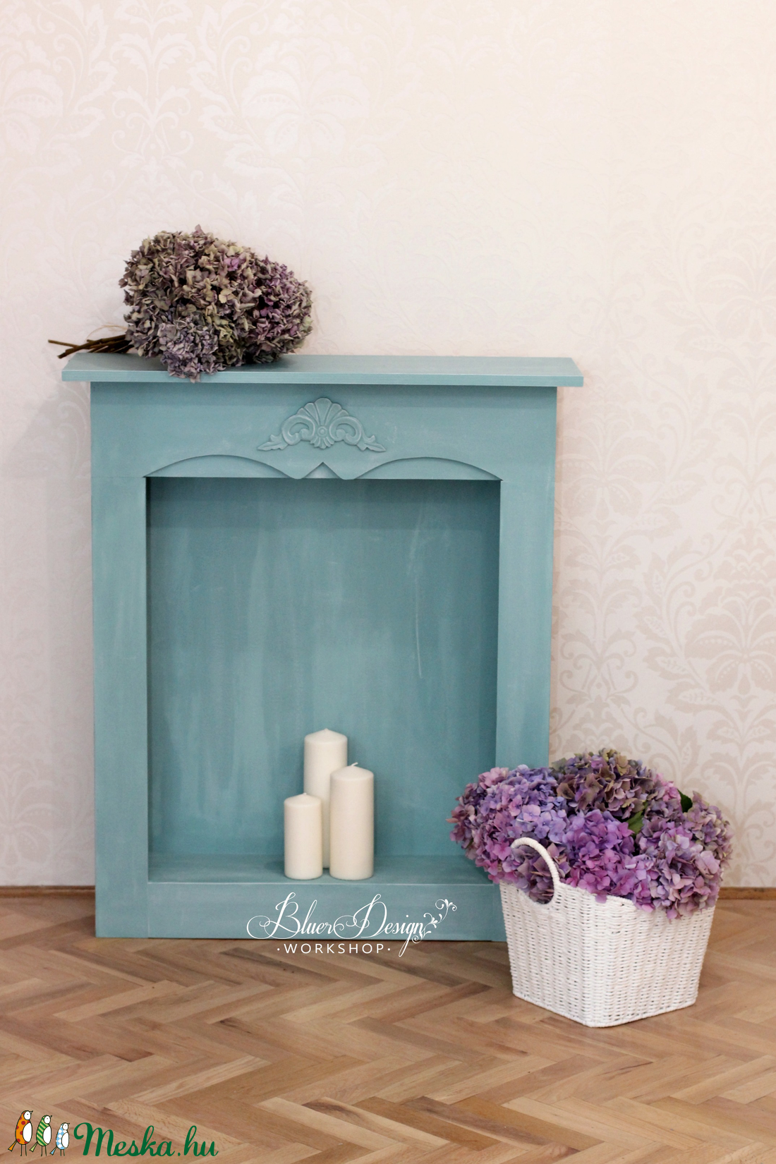 Shabby chic kandalló keret - álkandalló rendelésre!! - - Meska.hu Shabby chic kandalló keret - álkandalló rendelésre!! - - Meska.hu