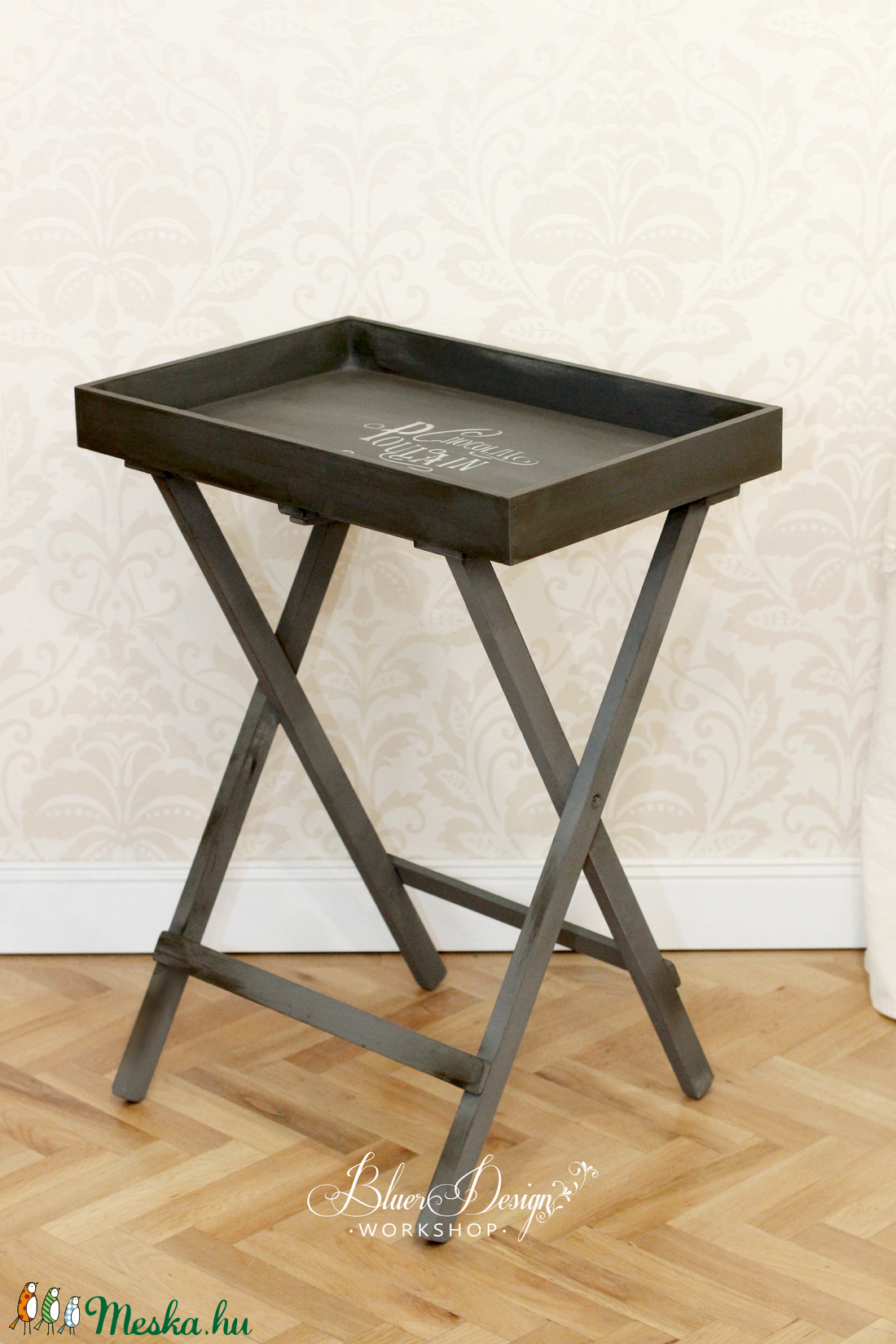 Reggeliző tálca vagy lerakó asztalka shabby chic stílusban -  - Meska.hu