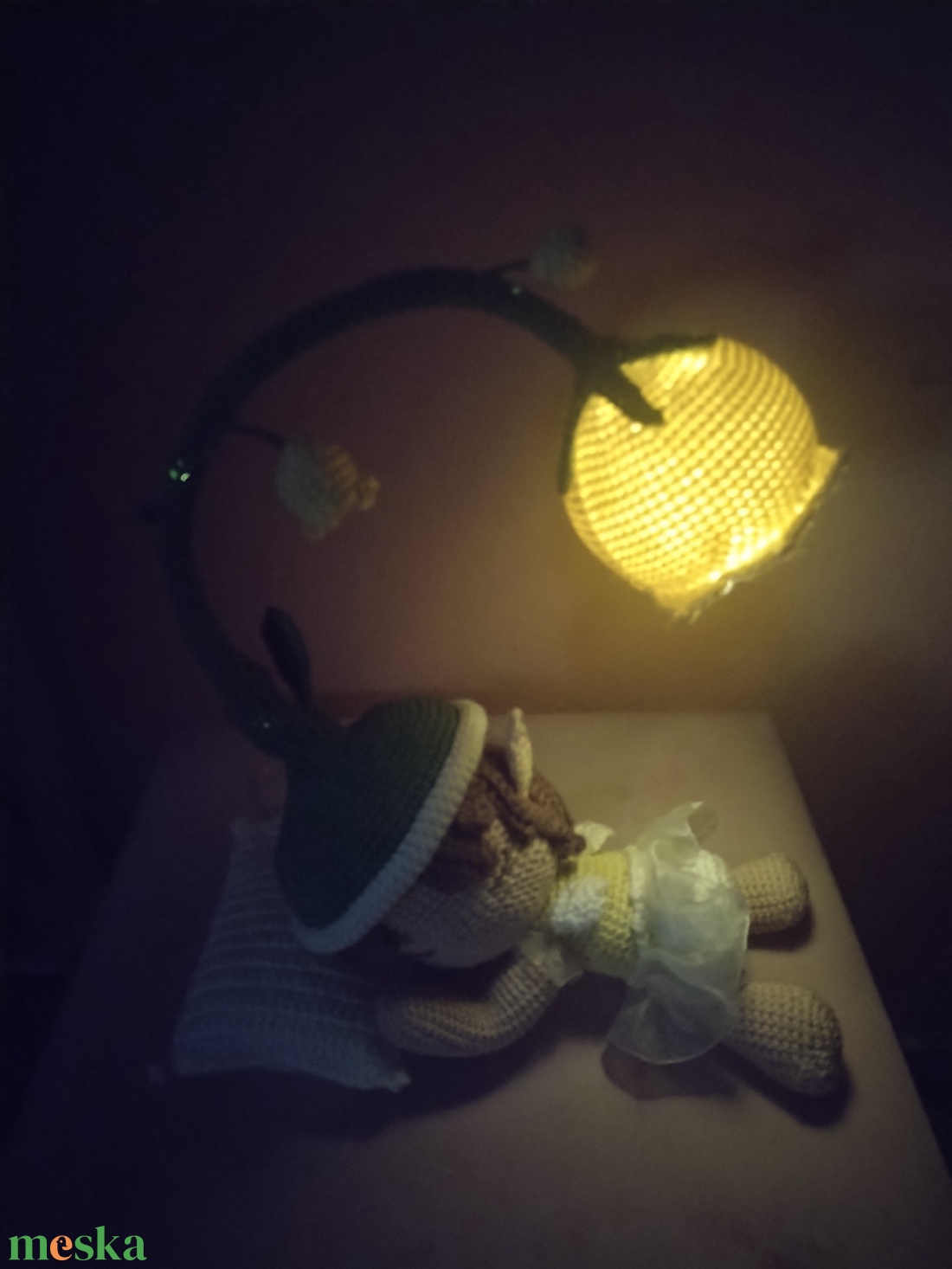 Álomörző tündérke - Tündér baba éjszakai fény  - játék & sport - baba & babaház - baba - Meska.hu