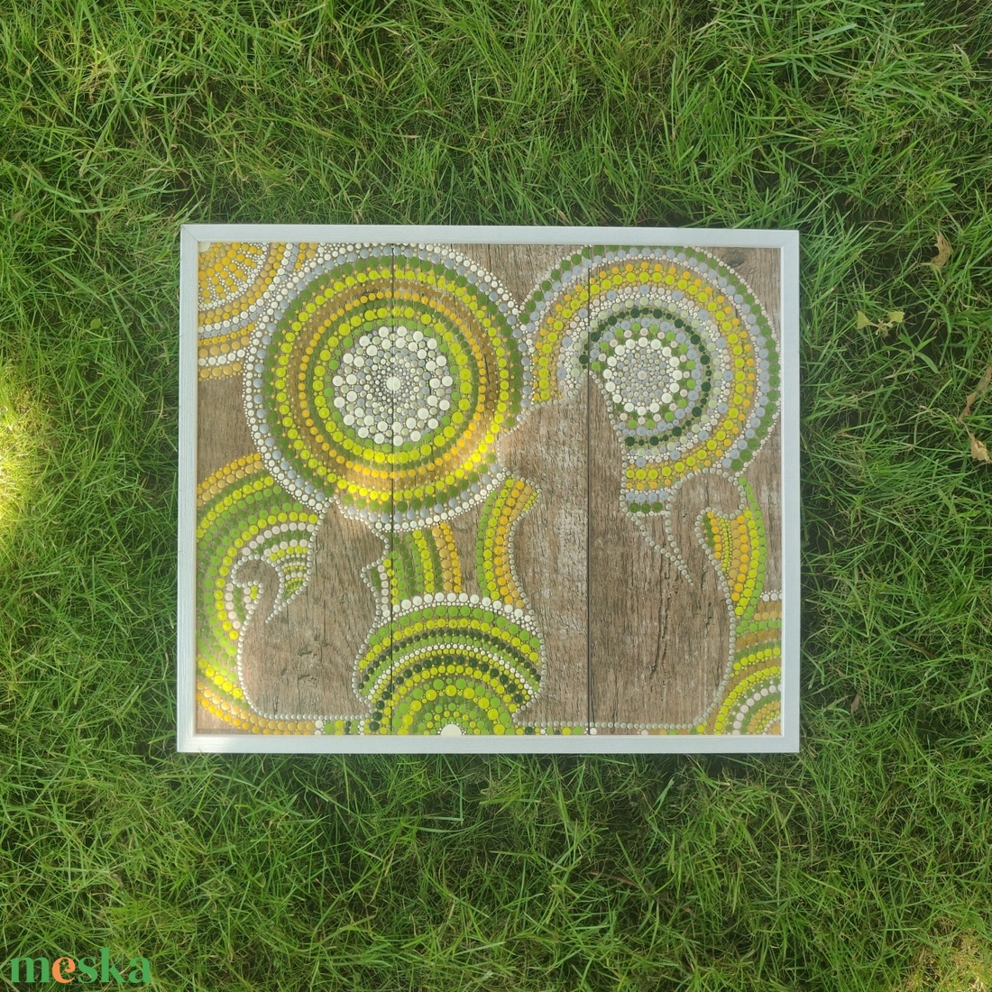 Cicás mandala - otthon & életmód - dekoráció - spiritualitás - mandala - Meska.hu