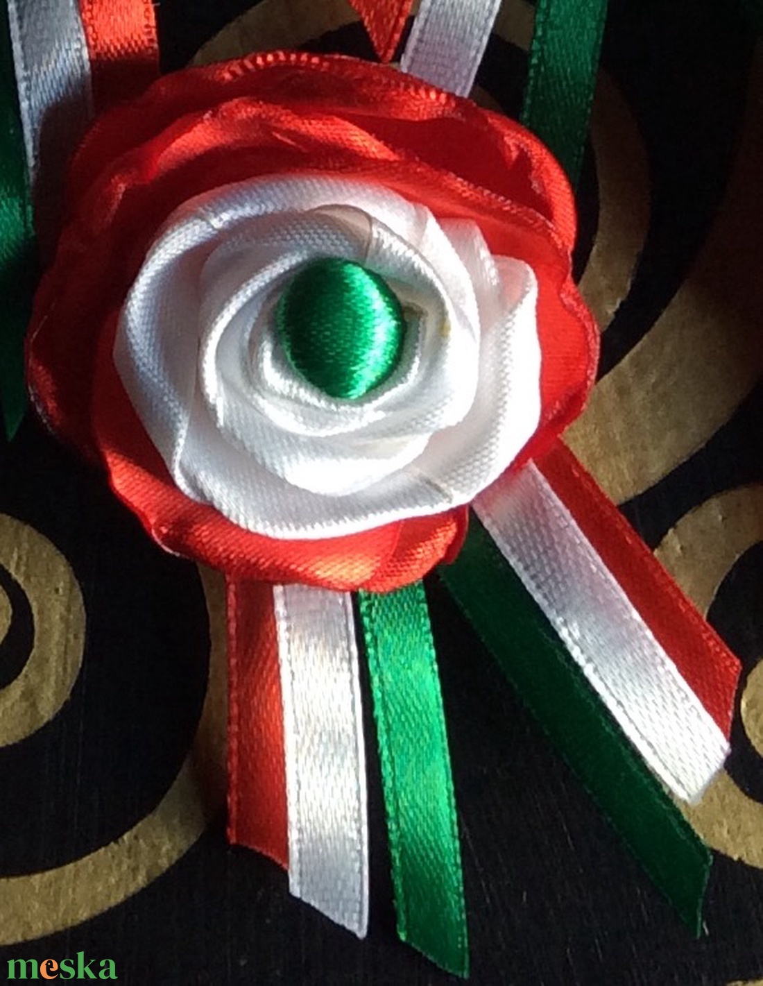 Elegáns kokárda mini méret - otthon & életmód - lakástextil - varrókellék - Meska.hu Elegáns kokárda mini méret - otthon & életmód - lakástextil - varrókellék - Meska.hu