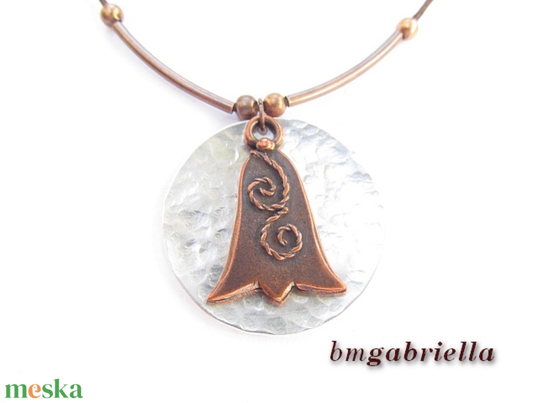 Aranyvesszős tulipán - designer medál - ékszer - nyaklánc - medálos nyaklánc - Meska.hu Aranyvesszős tulipán - designer medál - ékszer - nyaklánc - medálos nyaklánc - Meska.hu