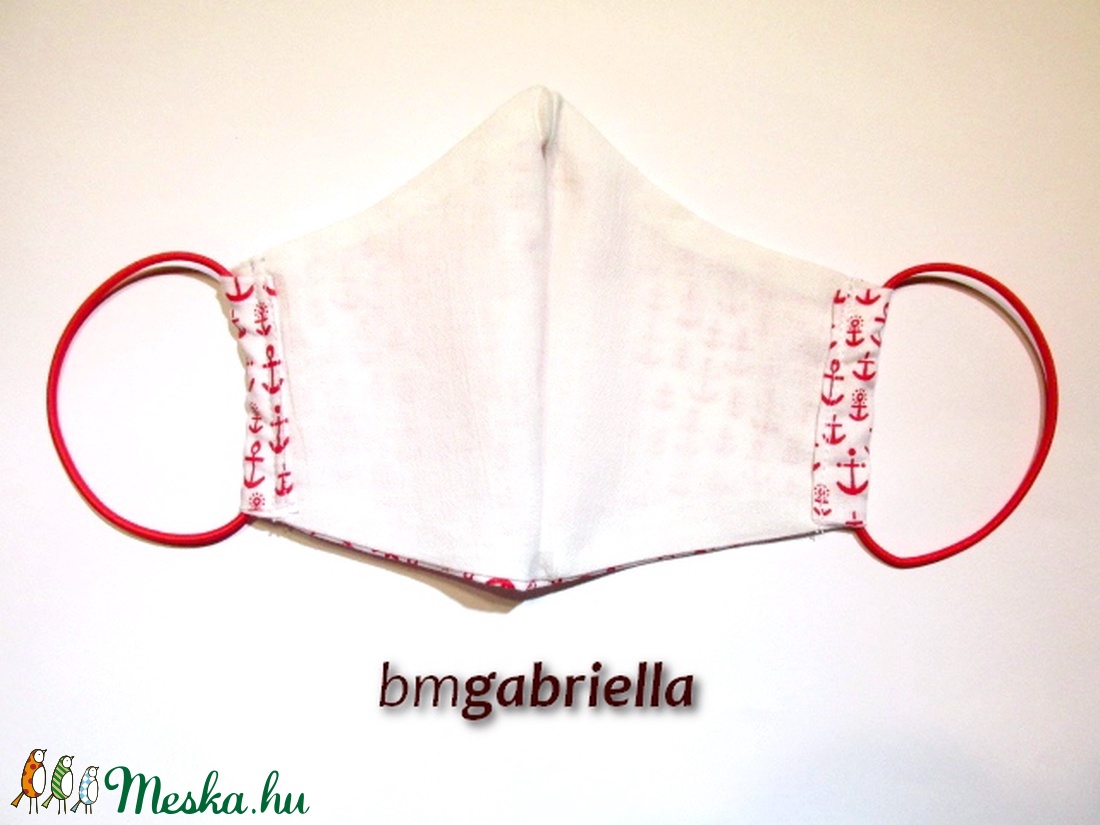 Arcmaszk női, kamasz - szájmaszk, maszk - horgony mintás- textil maszk - mosható szájmaszk - egészségügyi felnőtt maszk - - Meska.hu Arcmaszk női, kamasz - szájmaszk, maszk - horgony mintás- textil maszk - mosható szájmaszk - egészségügyi felnőtt maszk - - Meska.hu