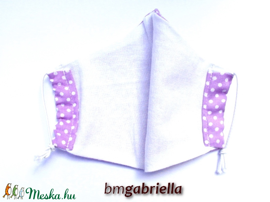 Gyerek arcmaszk, szájmaszk, maszk - lila pöttyös - kislány, lány - textil szájmaszk - mosható védőmaszk - - Meska.hu Gyerek arcmaszk, szájmaszk, maszk - lila pöttyös - kislány, lány - textil szájmaszk - mosható védőmaszk - - Meska.hu