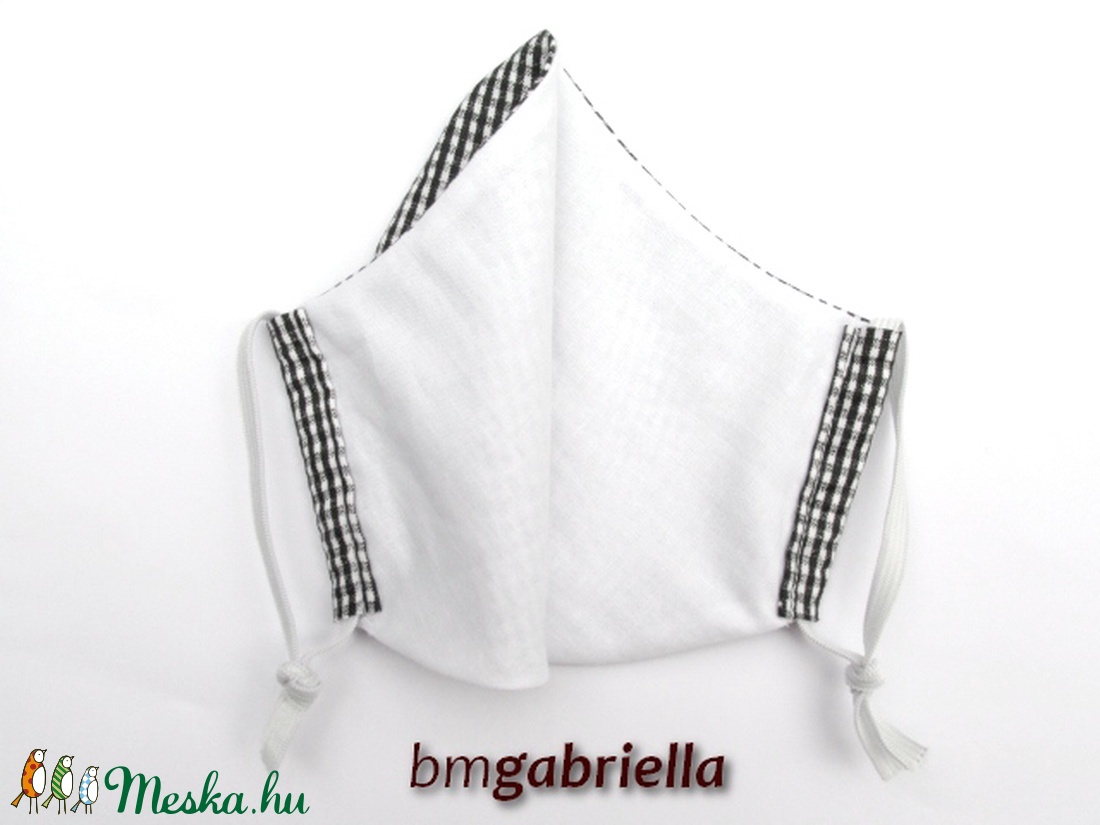 Férfi arcmaszk, szájmaszk, maszk - pepita - textil védőmaszk - mosható szájmaszk - egészségügyi felnőtt maszk -  - Meska.hu