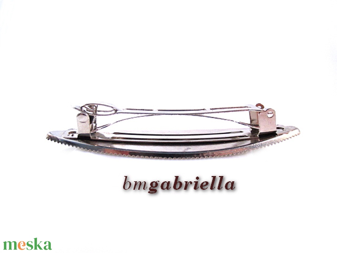 Tűzzománc hajcsat - egyedi tulipános kézműves hajcsat - ruha & divat - hajdísz & hajcsat - hajcsat & hajtű - Meska.hu