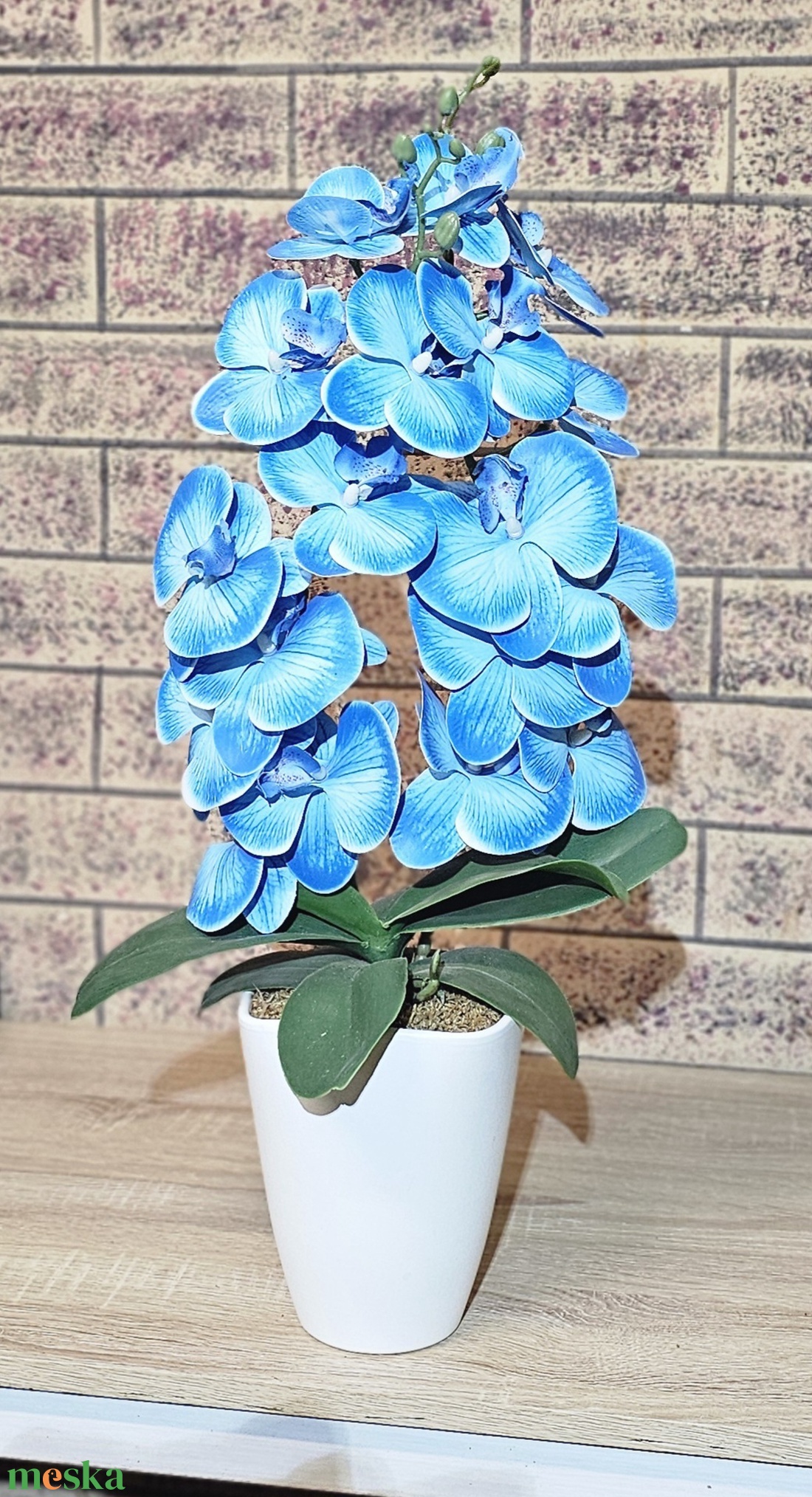 Orchideás asztaldísz - otthon & életmód - virágdekoráció - virágdíszek - asztali virágdísz - Meska.hu