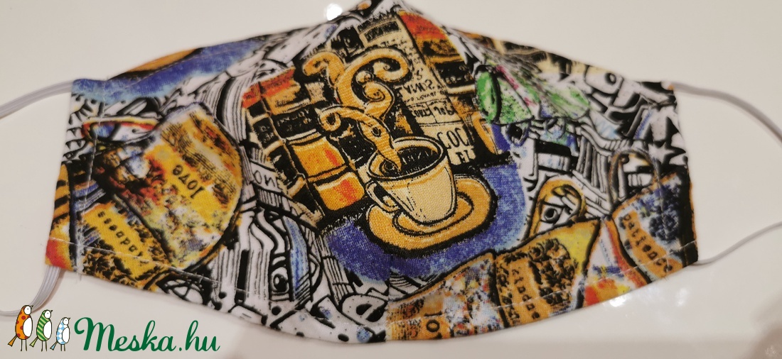 Mosható textil maszk - - Meska.hu Mosható textil maszk - - Meska.hu