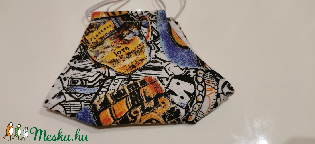 Mosható textil maszk - - Meska.hu Mosható textil maszk - - Meska.hu