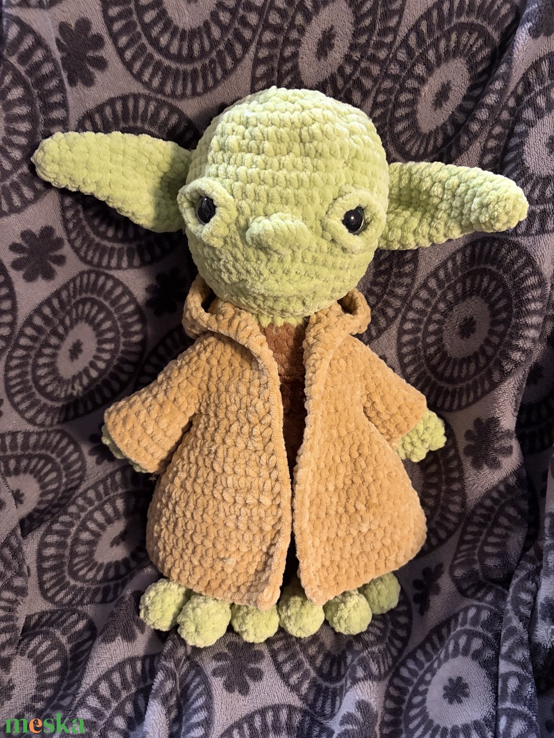 Plüss Yoda mester  - játék & sport - plüssállat & játékfigura - plüss mesefigurák - Meska.hu