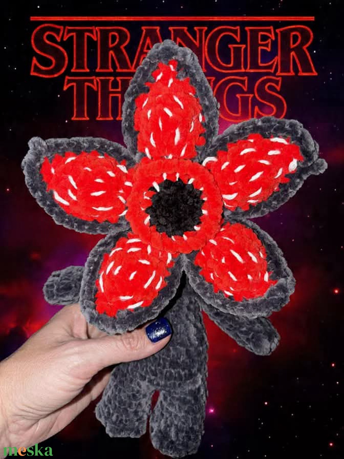 Stranger things demogorgon - játék & sport - plüssállat & játékfigura - más figura - Meska.hu